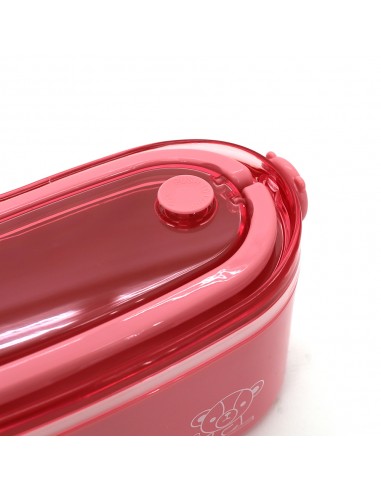 英國熊單層橢圓疊疊飯盒