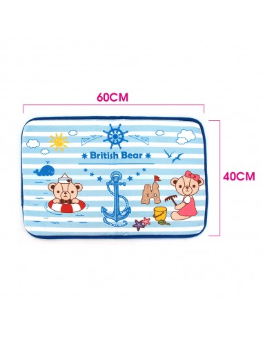 英國熊法蘭絨地墊