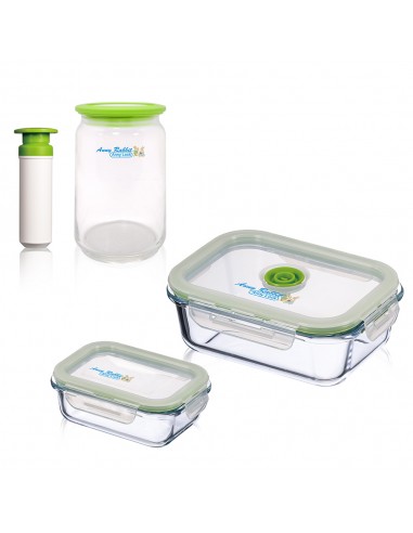 安妮兔真空玻璃保鮮組 PV7V6F3