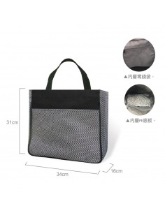 時尚書包-Z1款 黑白紋(PP袋) 2