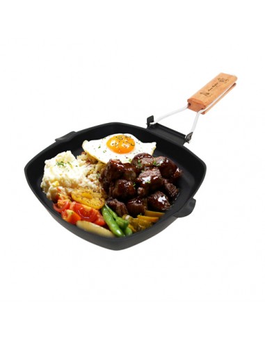 安妮兔20CM折疊不沾牛排鍋