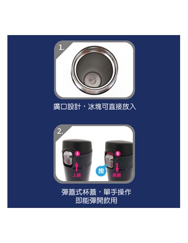 安妮兔彈蓋保溫瓶-420ml