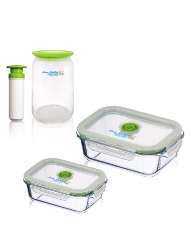 安妮兔真空玻璃保鮮組 PV7V6V4