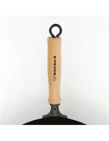 英國熊台製36cm不沾炒鍋附蓋