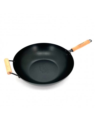 英國熊台製36cm不沾炒鍋附蓋