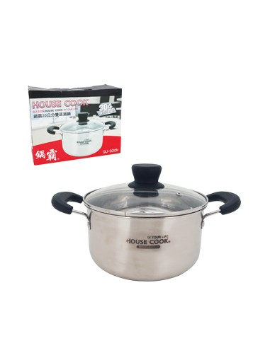 鍋霸20公分雙耳湯鍋