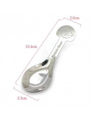 英國熊台製不鏽鋼造型 湯匙-OPP