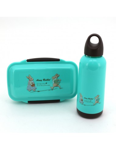 安妮兔可收納便當盒+300ML胖胖瓶