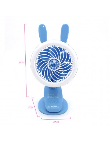 安妮兔usb可旋轉多功能扇
