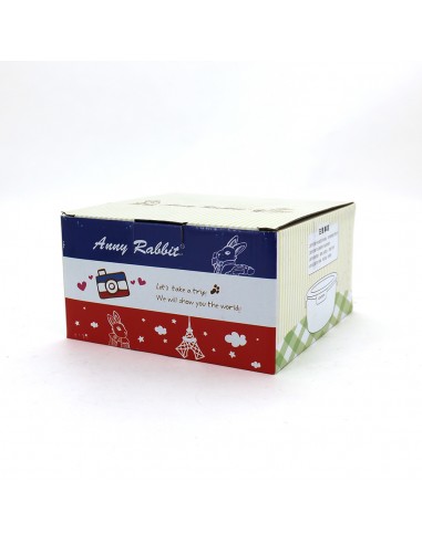 安妮兔陶瓷保鮮密扣蓋碗820ml