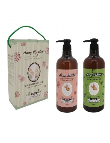 安妮兔天然洗沐組-1洗 1沐