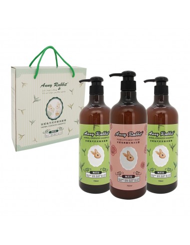 安妮兔天然洗沐組-2洗 1沐