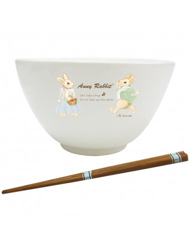 安妮兔6吋點心碗附筷