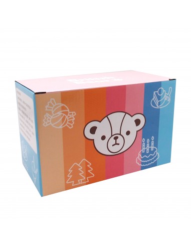 英國熊三件蓋杯二入