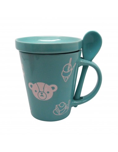 英國熊三件蓋杯二入