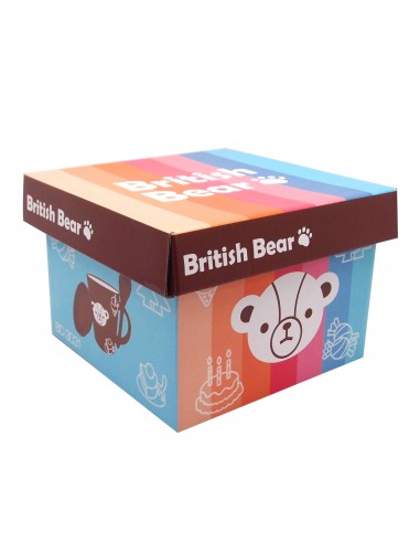 英國熊三件蓋杯一入(精裝盒)