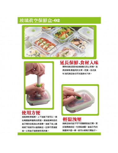 安妮兔真空玻璃保鮮組 PV6F3*2