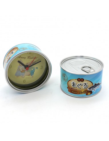 安妮兔創意罐頭時鐘-鮪魚