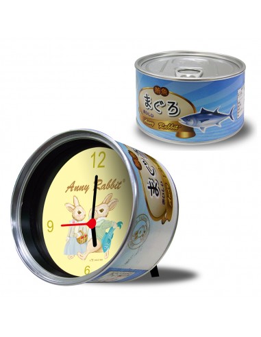 安妮兔創意罐頭時鐘-鮪魚