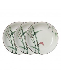 典雅禪風8.5"盤3入