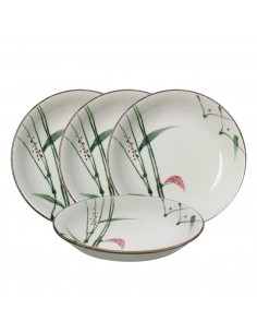 典雅禪風8.5"盤4入