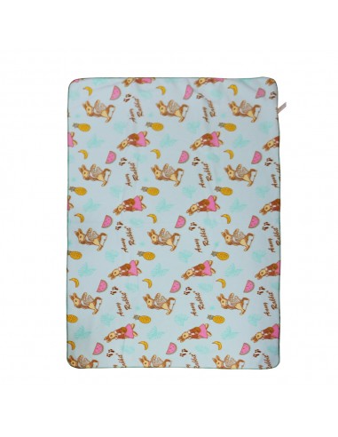 台製安妮兔冷氣毯3*5-粉綠 (盒裝)