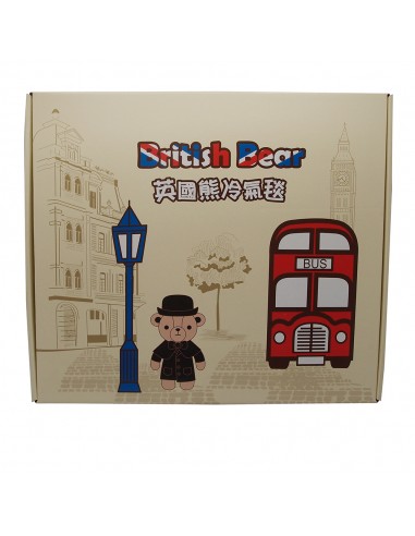 英國熊冷氣毯150*180 盒裝