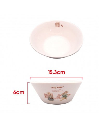安妮兔6"斜口點心碗1入