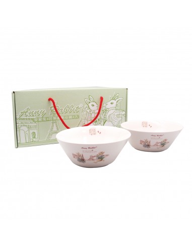 安妮兔6"斜口點心碗 2入