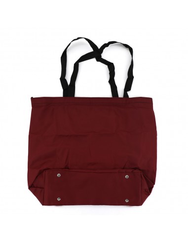 英國熊台製環保手捲袋-酒紅