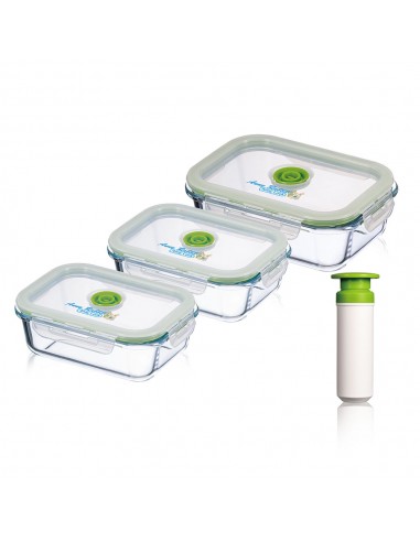 安妮兔真空玻璃保鮮組 PV6V4*2