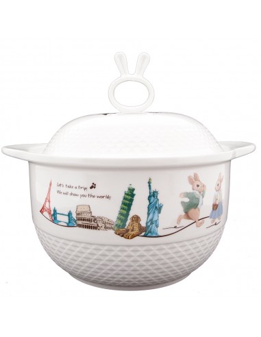 安妮兔陶瓷健康十件組