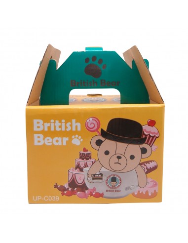 英國熊陶瓷保鮮蓋碗二入