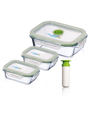 安妮兔真空玻璃保鮮組 PV6F3*2