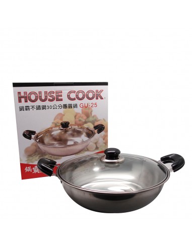 鍋霸不銹鋼30cm團圓鍋