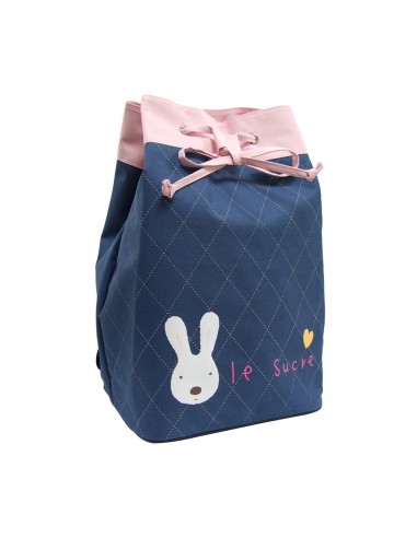 法國兔束口後背包