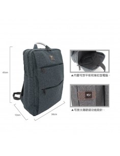 英國熊方形電腦背包-盒裝