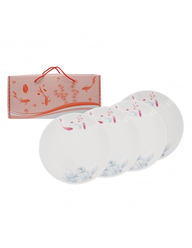 雙魚8吋菜盤4入