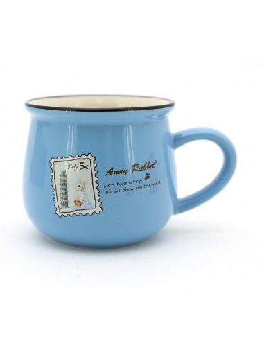 安妮兔仿琺瑯瓷杯2入