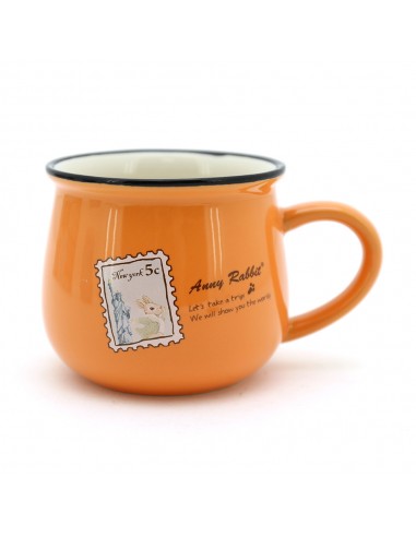 安妮兔仿琺瑯瓷杯2入