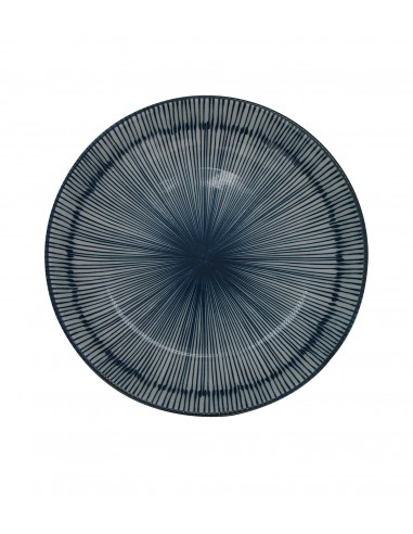 日式條紋8吋圓盤1入