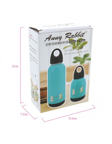 安妮兔玻璃胖胖瓶 300ML+160ML