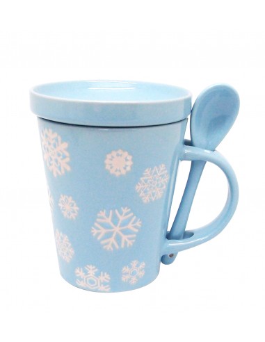 雪花馬克蓋杯組2入