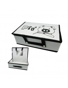 小豬收納盒-附鏡