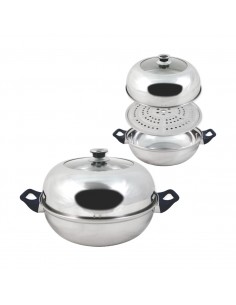 料理東西軍28CM經典蒸鍋