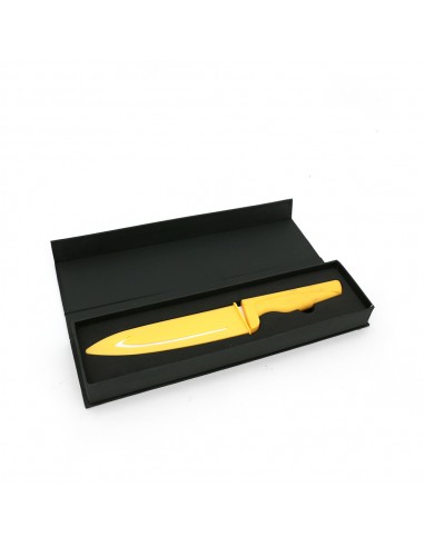 鍋霸6"站立式陶瓷刀-橘