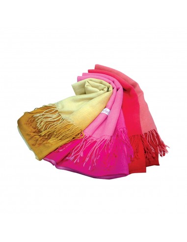 DeSire素色仿羊絨披肩 (盒裝)	 混色