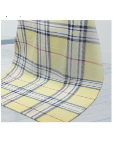 格紋冷氣毯-4*5  黃黑 (盒裝)