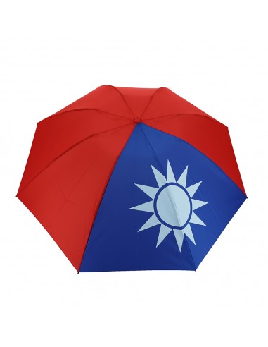 三折反向國旗傘
