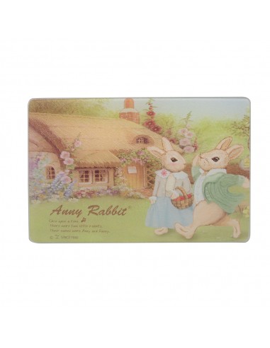 安妮兔強化玻璃砧板-鄉村 20*30